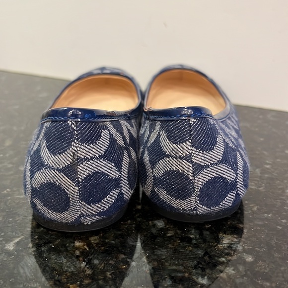 Coach monogram ballet flats, Adessa, size 6.5 - Picture 9 of 11